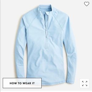 NWT JCrew rashguard M